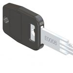 Electronic Latch Lock Override Key