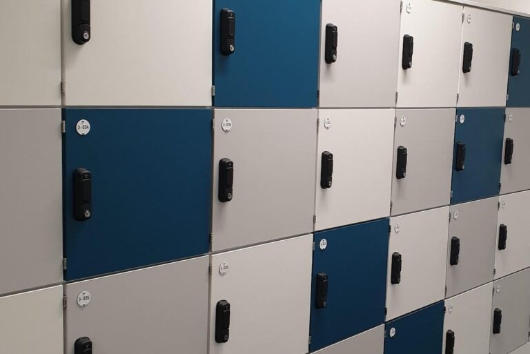RFID locks on university lockers