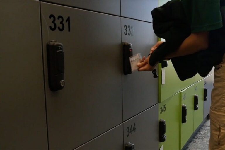 RFID locks on cabinets