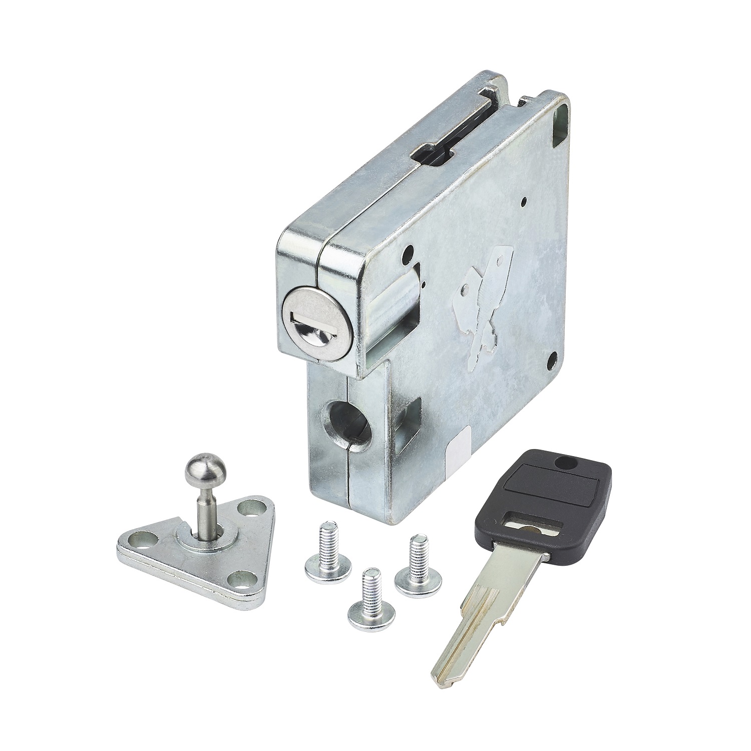 thumbnail image 2 of Electronic Rotary Latch - 12V/24V Waterproof Gear Motor Lock For Logistics Lockers, Express Cabinets & Storage 2 of 12