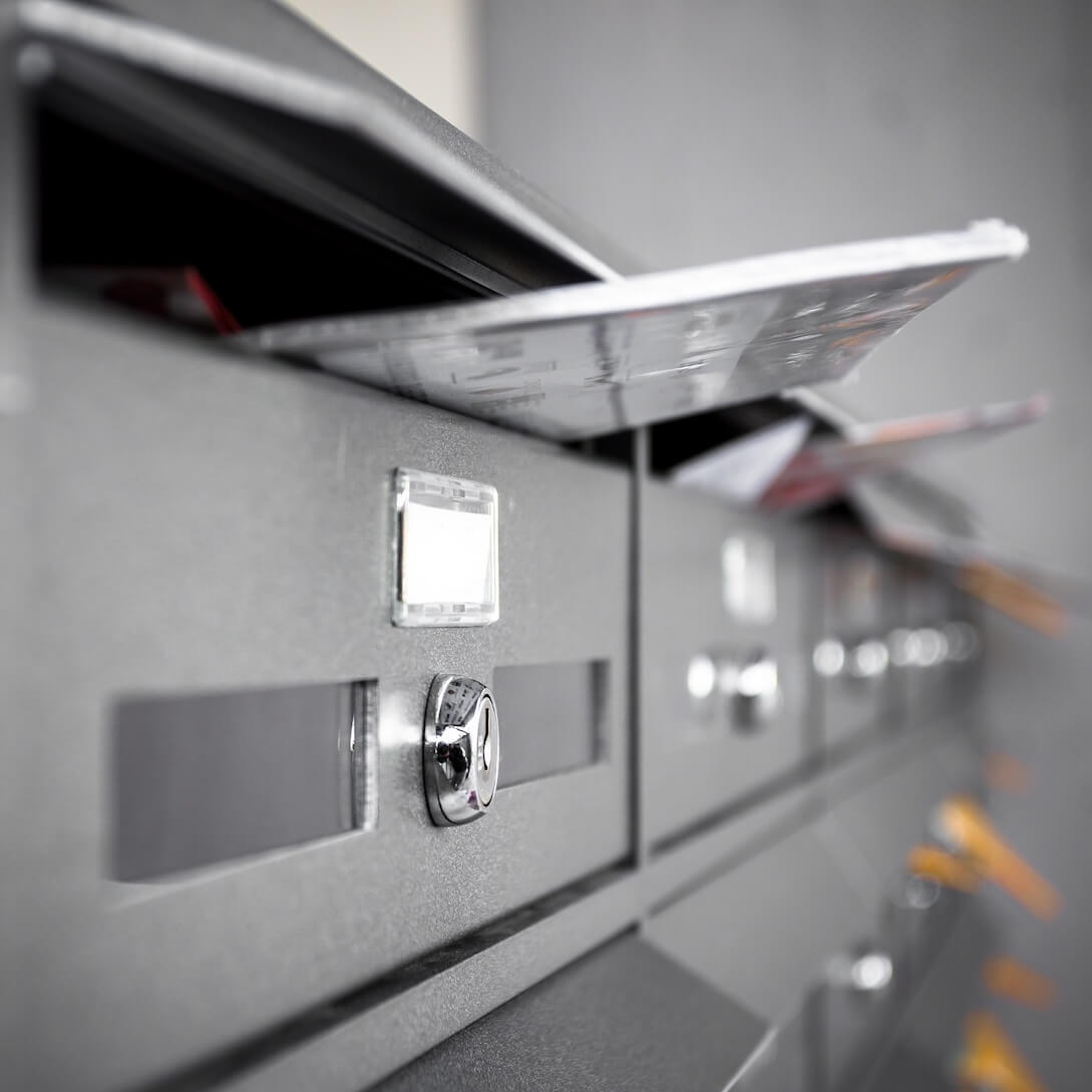 Locks for postal applications