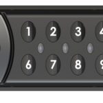 Right Hand Wet Area Electronic Lock 3781