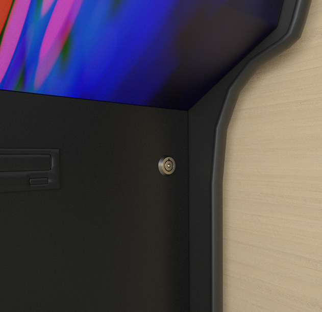 gaming machine close up