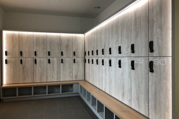 RFID enabled locks installed at Fitness Studio