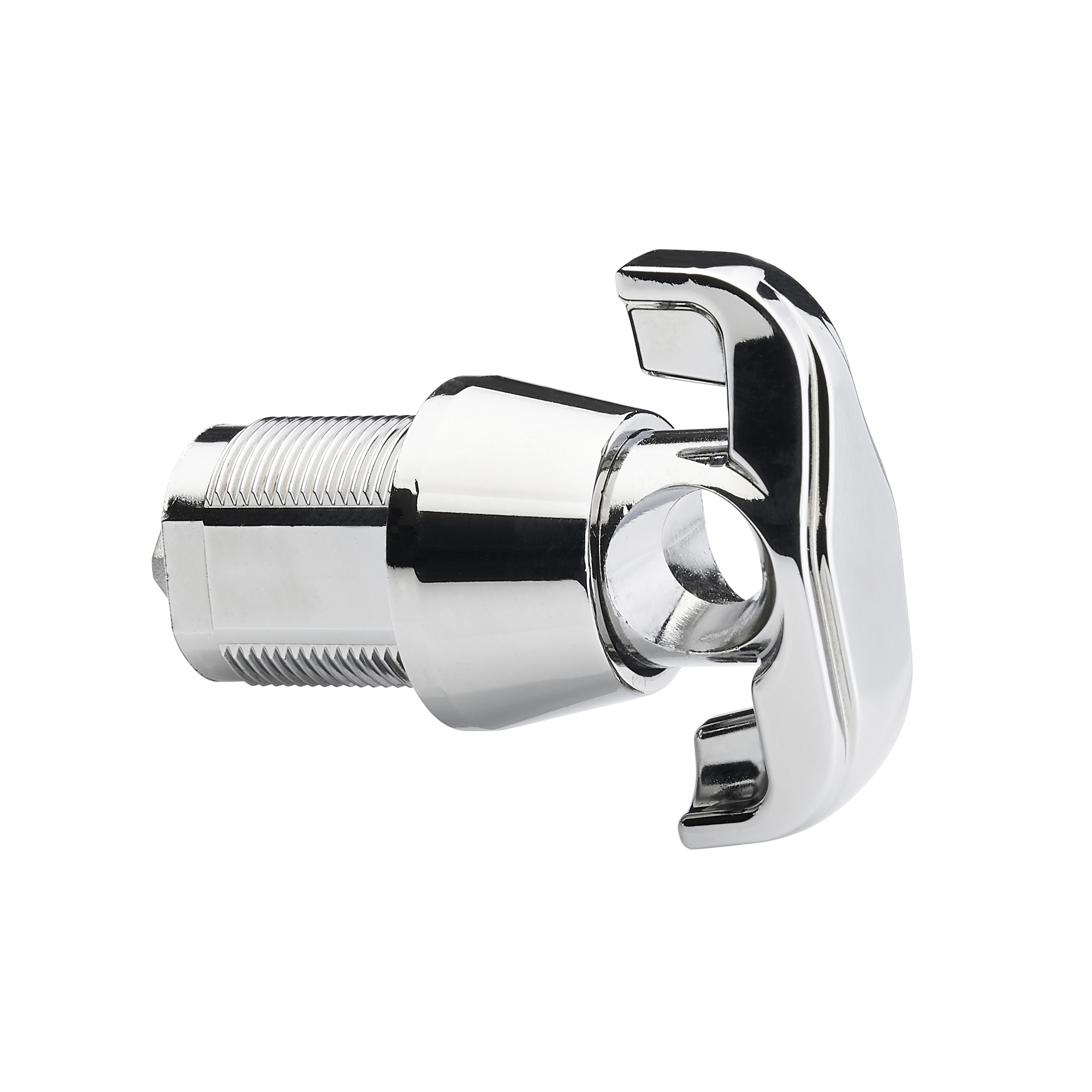 20mm Push-to-Turn Latch Lock 5720 in Bright Chrome