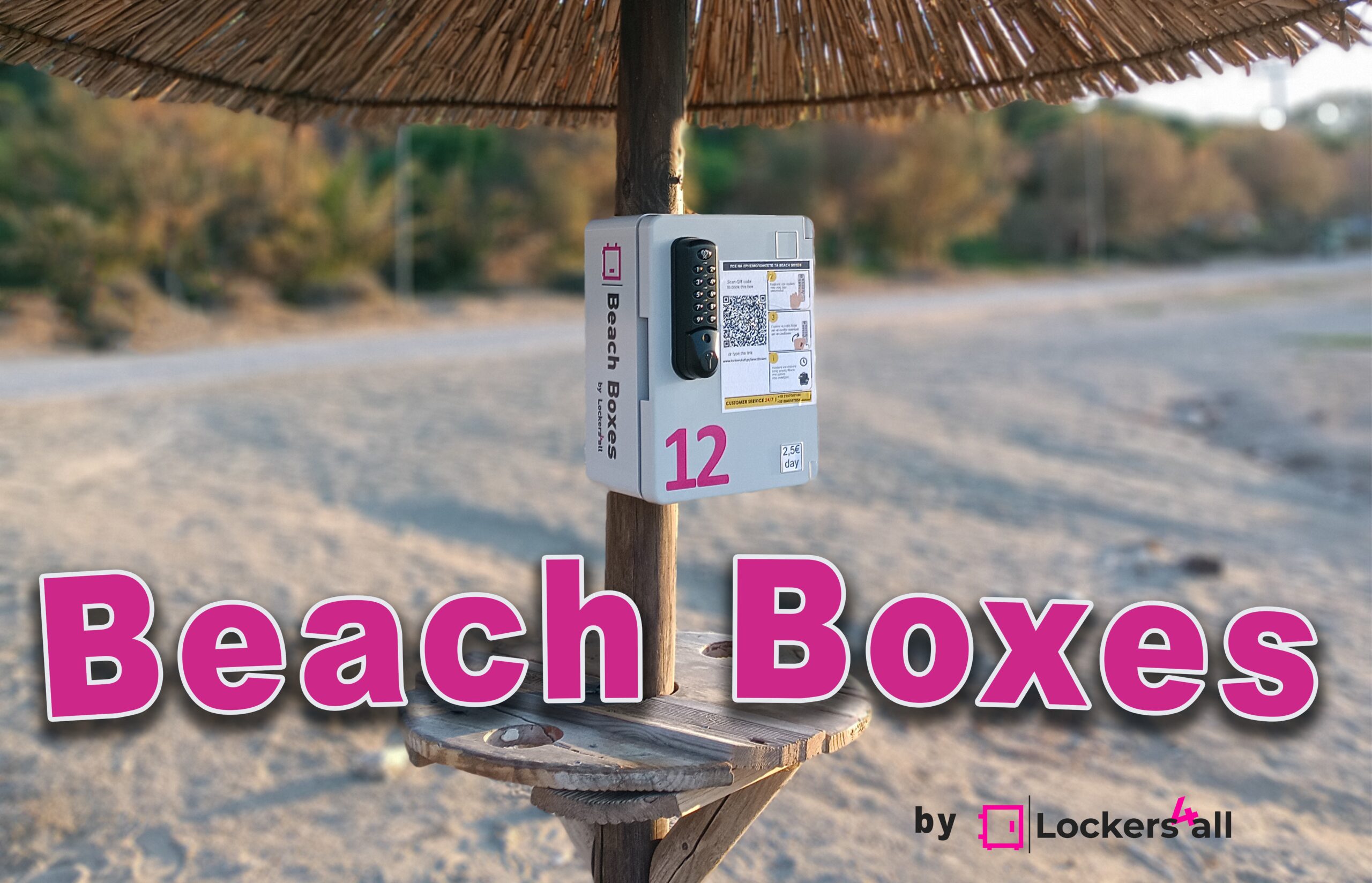 Beach Boxes equipped with Zenith locks offer a safe and convenient storage solution for holidaymakers.