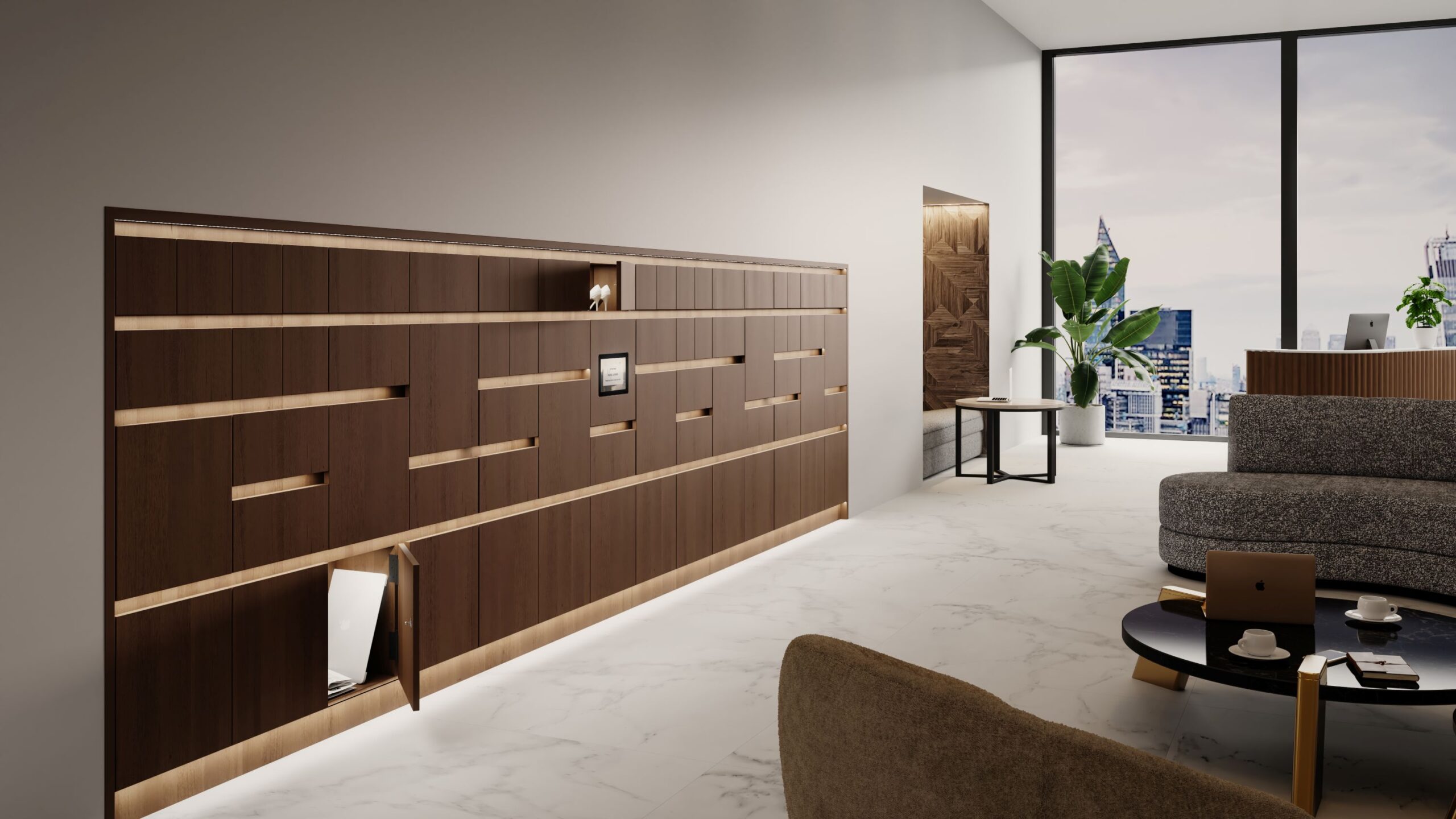 Zodiac Smart Lockers | Zodiac Workspace | Employee Lockers