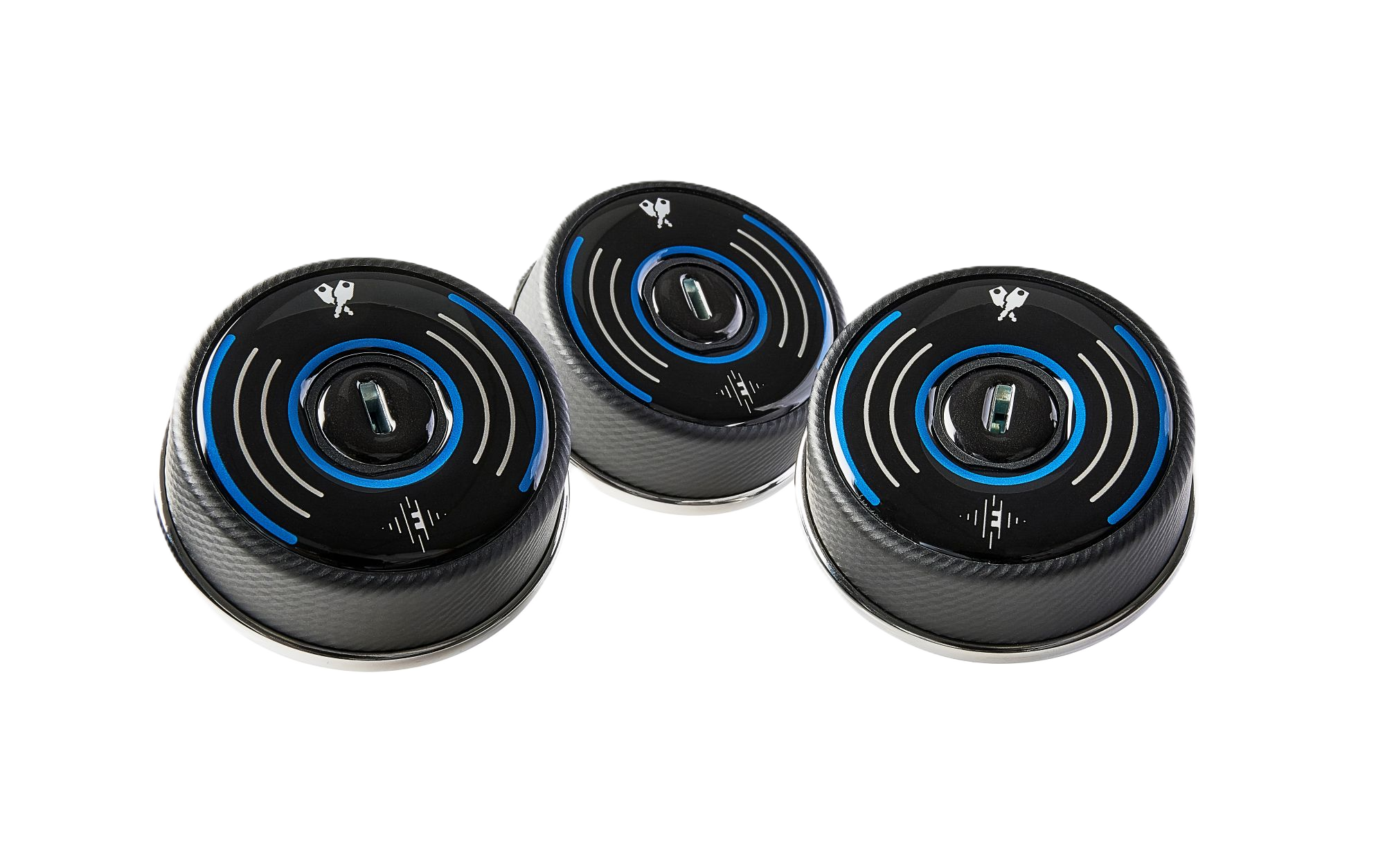 Lock and unlock with just a tap of your smartphone – no keys, no batteries, no maintenance.